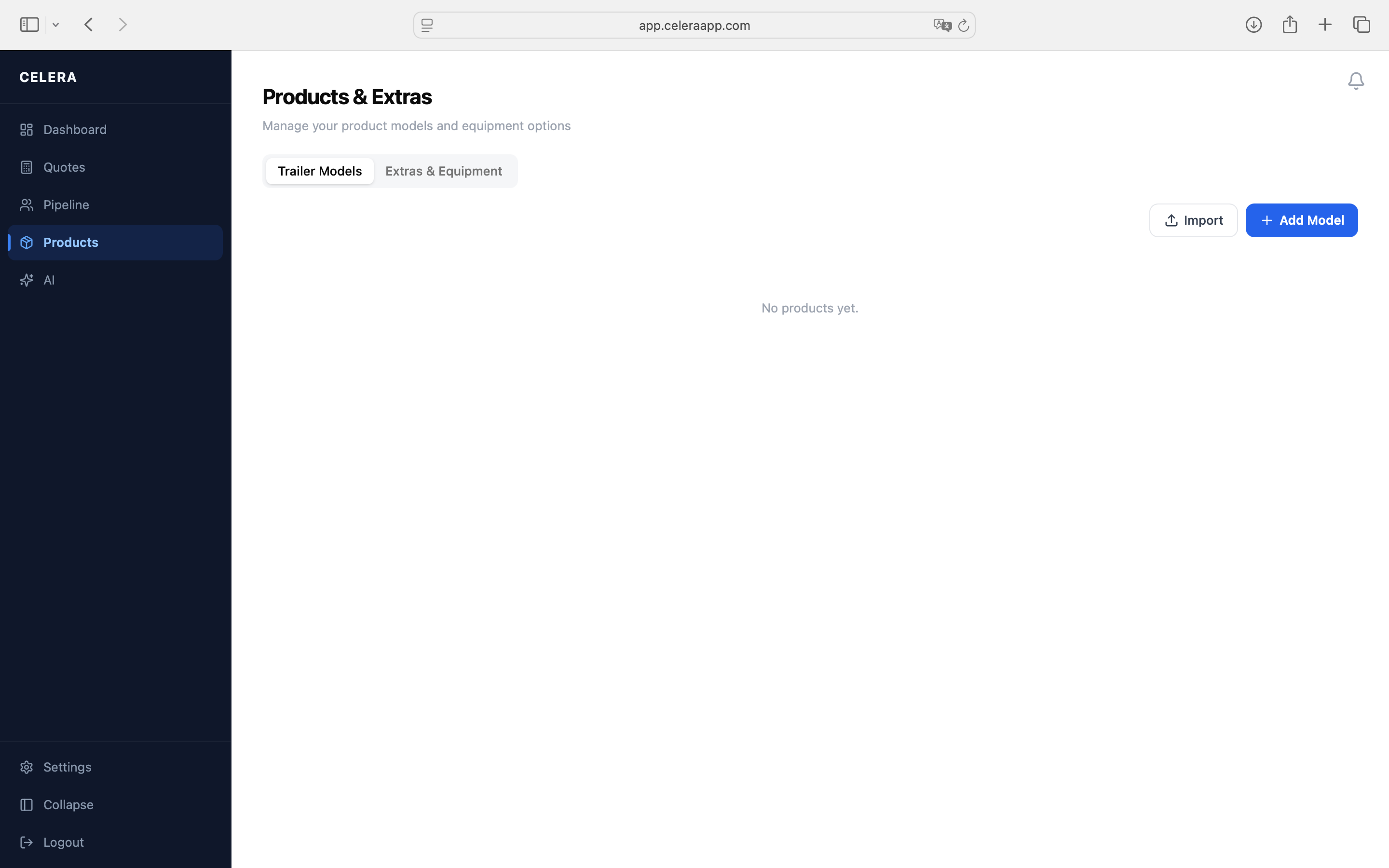 Catálogo de productos